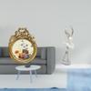 Vintage European Ballerina Figurine Art Sculpture Ornate Picture Frame Creative Modern Desktop
