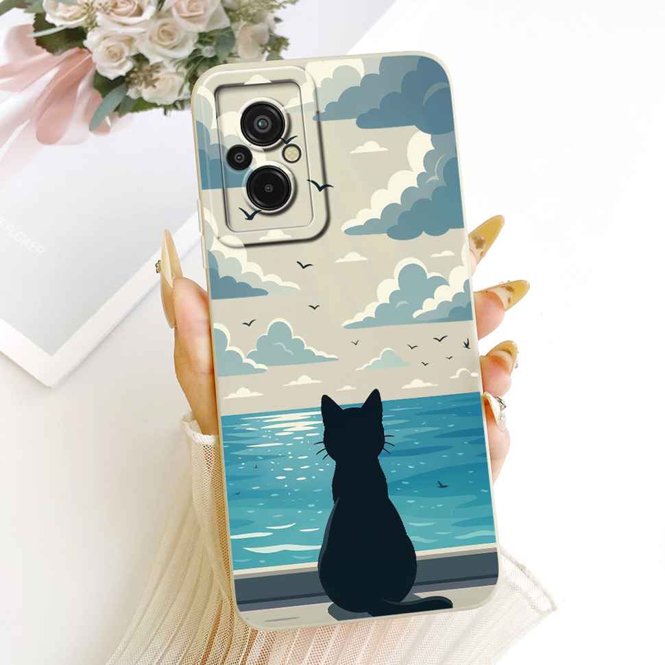 For Redmi 11 Prime 4G Case Fashion Painted Prints Silicone Back Cover For Redmi 11prime 4G 22071219AI 6.58" Bumper Shell Capa