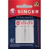 Singer | Twin Needle, Decorative, 4.0 80/12 1PK