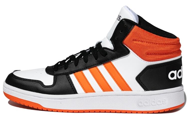 Adidas Hoops 2.0 Mid Черный Оранжевый FW5996 40