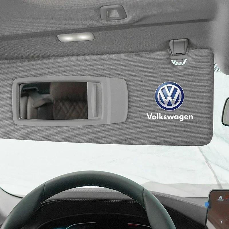 VW Car Emblem Logo Decorative Stickers Badge Deca lFor Volkswagen VW Golf 4 5 6 7 Jetta Polo Caddy GTI Bora MK7 Beetle Passat B6 FM7