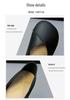 2024 Plus Size Women's Moccasins: Soft Leather, Round Toe, Versatile Two-Way Wear, Comfortable Slip-On Casual Shoes