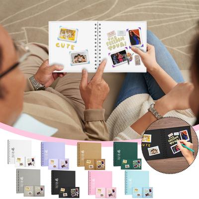 DIY Handmade Creative Photo Album Kraft Paper Scrapbook Wedding Decoration Commemorative Album Card Book
