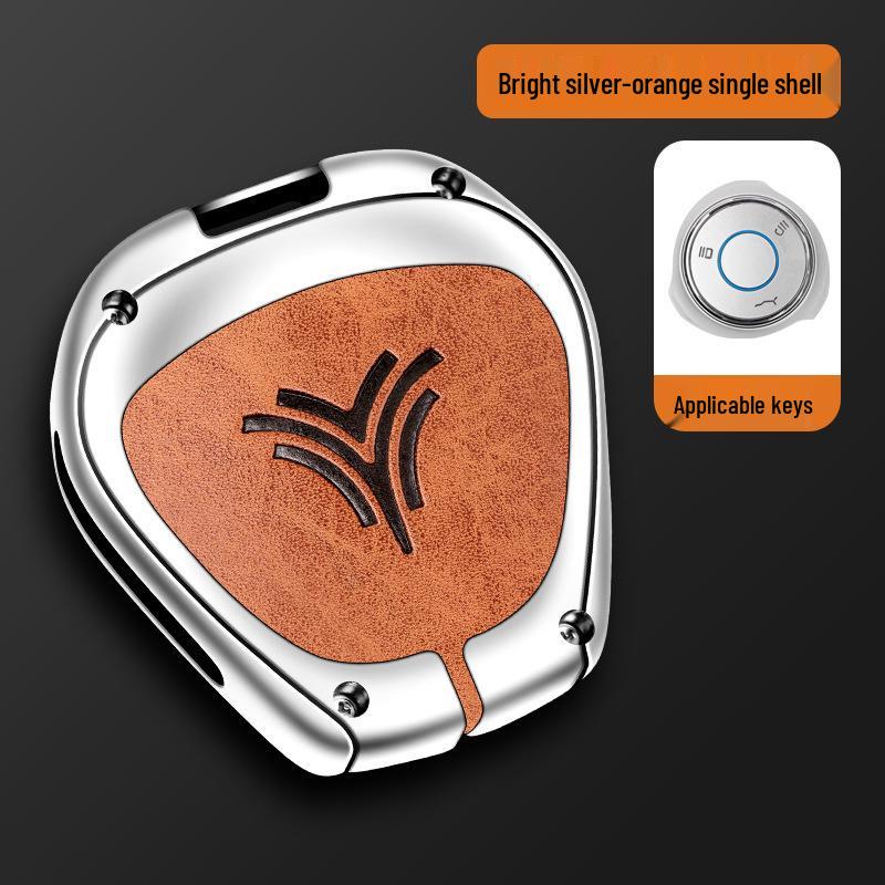 Nezha V/UPro Key Cover: New Energy Vehicle Key Case with Buckle Shell