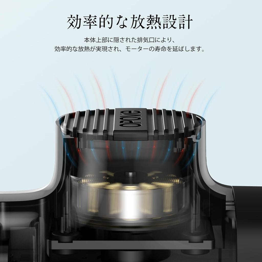 Opove M3 Pro 2 Myofascial Release 12mm Maximum 32kg 2600mAh X 6 Battery 5 Powerful Vibration 6 Handheld Japanese Instruction Manual Included Gun,