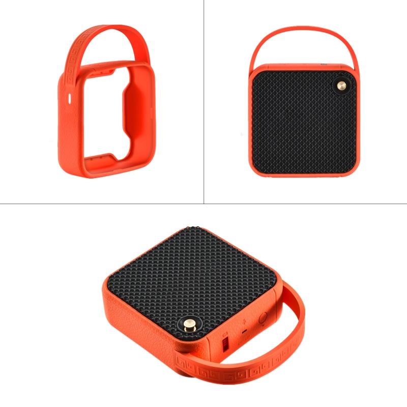 Shock-proof Silicone for Case for WILLEN Wireless Bluetooth-compatible Speaker Protective Cover Wear-resistant