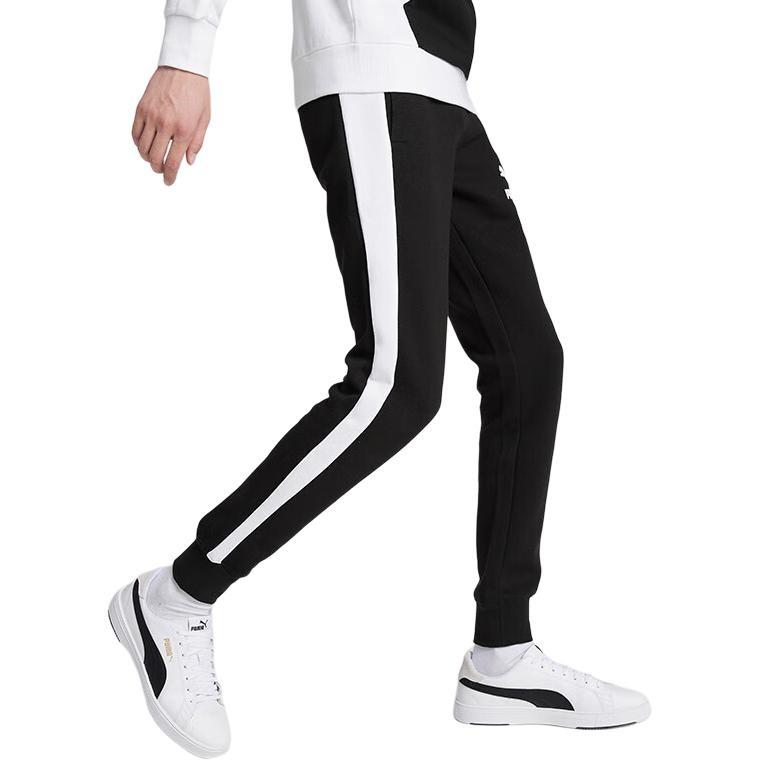 PUMA Iconic T7 New Summer Sports Pants Mens Black Men's 531381-01