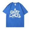 Ken Carson A Great Chaos Spellout Graphic Tshirt Unisexs Clothing Vintage Hip Hop Tee Shirt Unisex 100 Cotton T Shirt Streetwear