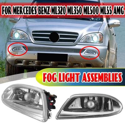 Links Rechts Auto Front Nebel Licht Nebel Lampe Für Mercedes Für Benz W163 ML ML350 ML500 ML430 ML320 ML55 Für AMG 1638200428 1638200328