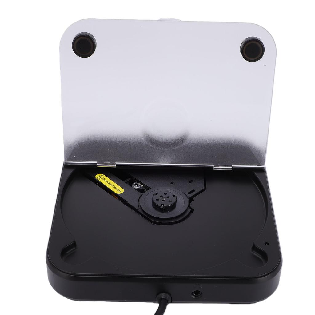 Portable Car CD Player USB AUX Port Anti Skip External Car CD Player with Remote Control for Laptop TV Home