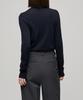 MUSINSA STANDARD WOMAN Women'S Merino Wool Blend High-Gauge Turtleneck Knit [Navy]