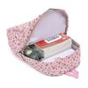 Three-Piece Backpack Set Bow Printed Corduroy Large Capacity Handbag Multi-Functional Backpack with Lunch Bag Pen Bag