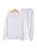 Men's Spring & Autumn Casual Sports Hoodie Set - Fashion Trend Solid Color