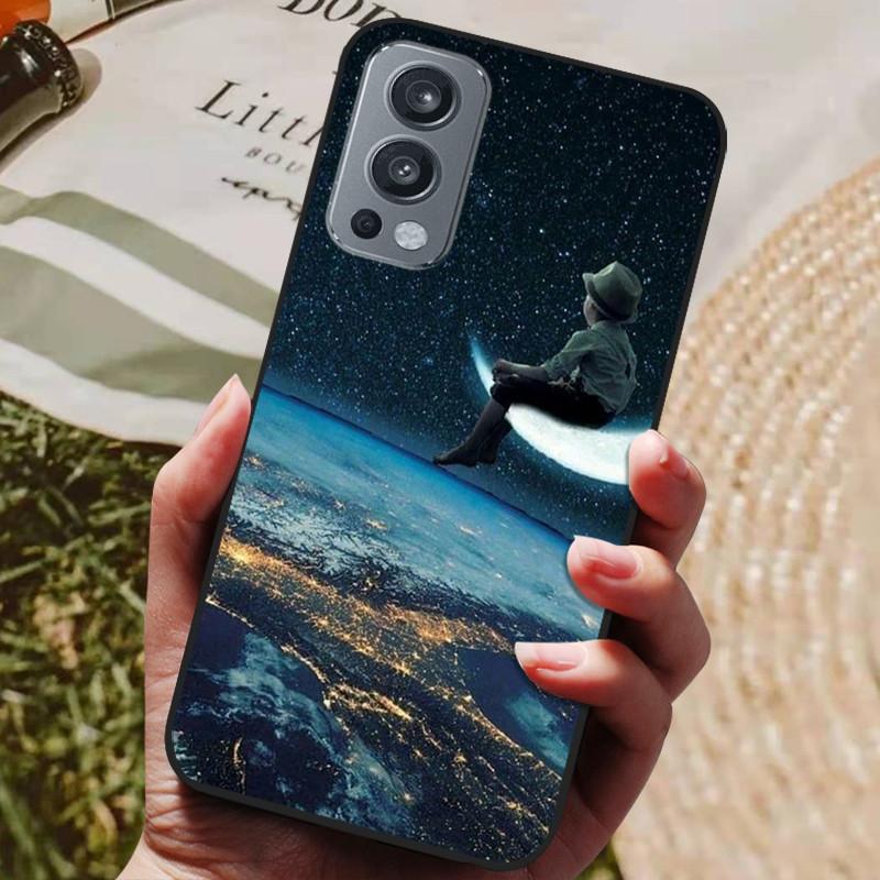 Für OnePlus Nord 2 5G Hülle Silikon Rückabdeckung Handyhülle Für OnePlus Nord2 5G Hüllen für One Plus Nord 2 5G Weicher Stoßfänger Funda