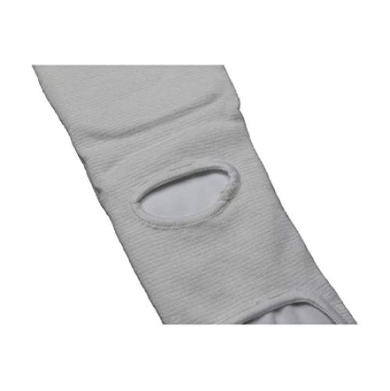 Isami Leg Ankle Knee Martial and MMA L-227 & Support, White, Foot, Shin, Support, Arts, Karate, Kickboxing, (FREE)