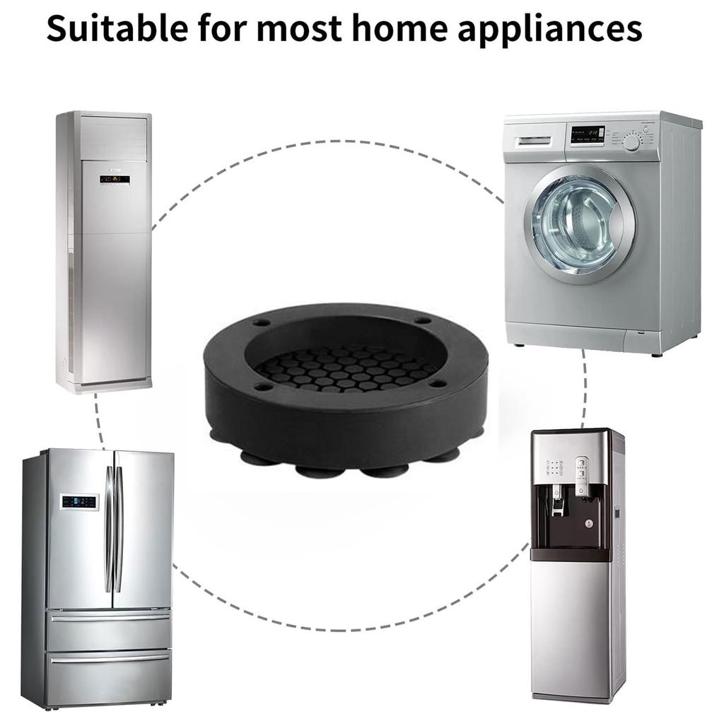 4 STÜCK Silikon Möbelhöhenversteller Silikon Möbelerhöhungen Silikonmaterial Geeignet für Haushaltsgeräte