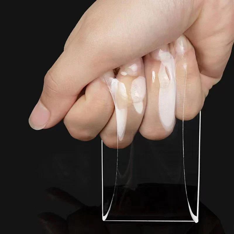 Double Sided Adhesive Tape Strong Transparent Nano Double Sided Sticky Tape Waterproof Reusable Wall Stickers Super Strong