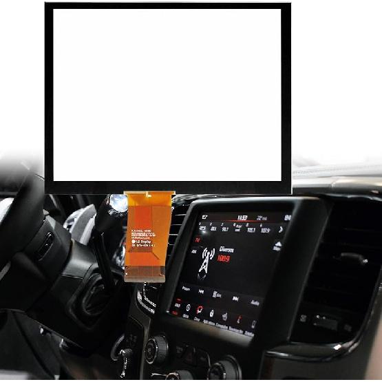 8,4-дюймовый сенсорный экран Uconnect 4C UAQ LCD-монитор Радио Навигация Совместим с Dodge Ram Chrysler Charger Jeep Cherokee Wrangler Gladiator Compass Without LCD