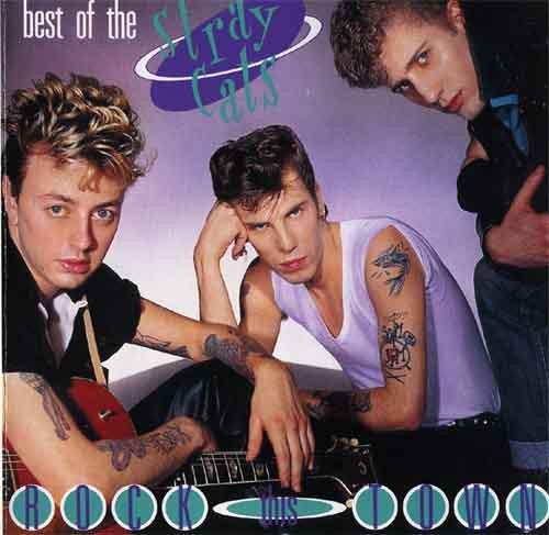 

CD STRAY CATS Rock This Town Best of CDP7949752 EMI USA 1990 US Rock Used