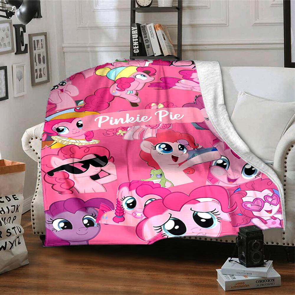 1pc My Little Pony6 Blanket, Gift, for Men and Women, Soft Blanket, Good for Sofa Bed Couch Travel, Lightweight Flannel Blanket