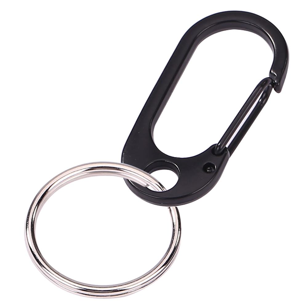 Metal Buckle Keychain Climbing Hook Zinc Alloy Strong Carabiner Key Holder Ring Carabiner Clip Keychain EDC Outdoor Tool