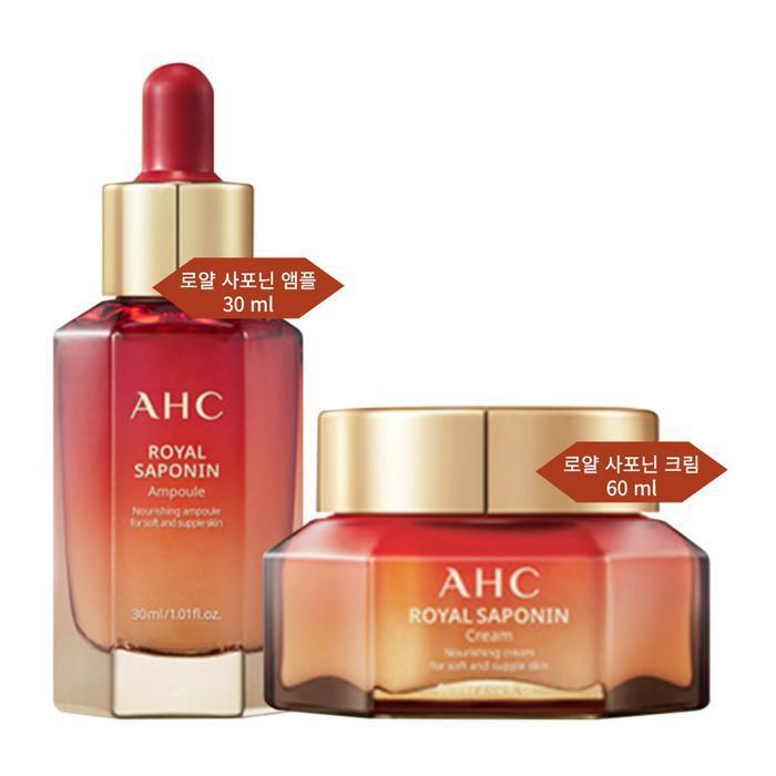 

AHC Royal Saponin Ampoule 30ml + Cream 60ml (37561569)