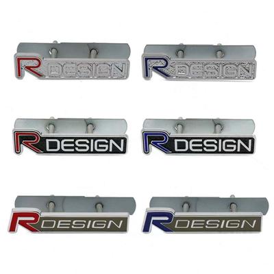 3D Metal R-Design Logo Badge Sticker Front Grill Rear Trunk Emblem Decal