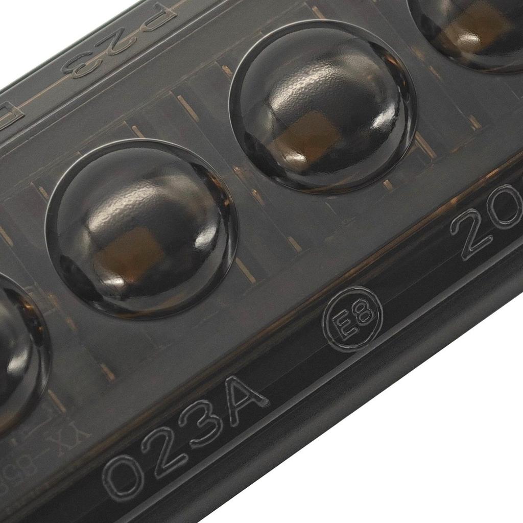 Seitenleuchte 6 LED getönt 12-24V Rot Off-Road