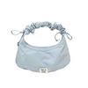 Niche Messenger Bag Women's 2025 New Versatile Pleated Dumpling Bag Casual Loose Large Capacity Armpit Bag