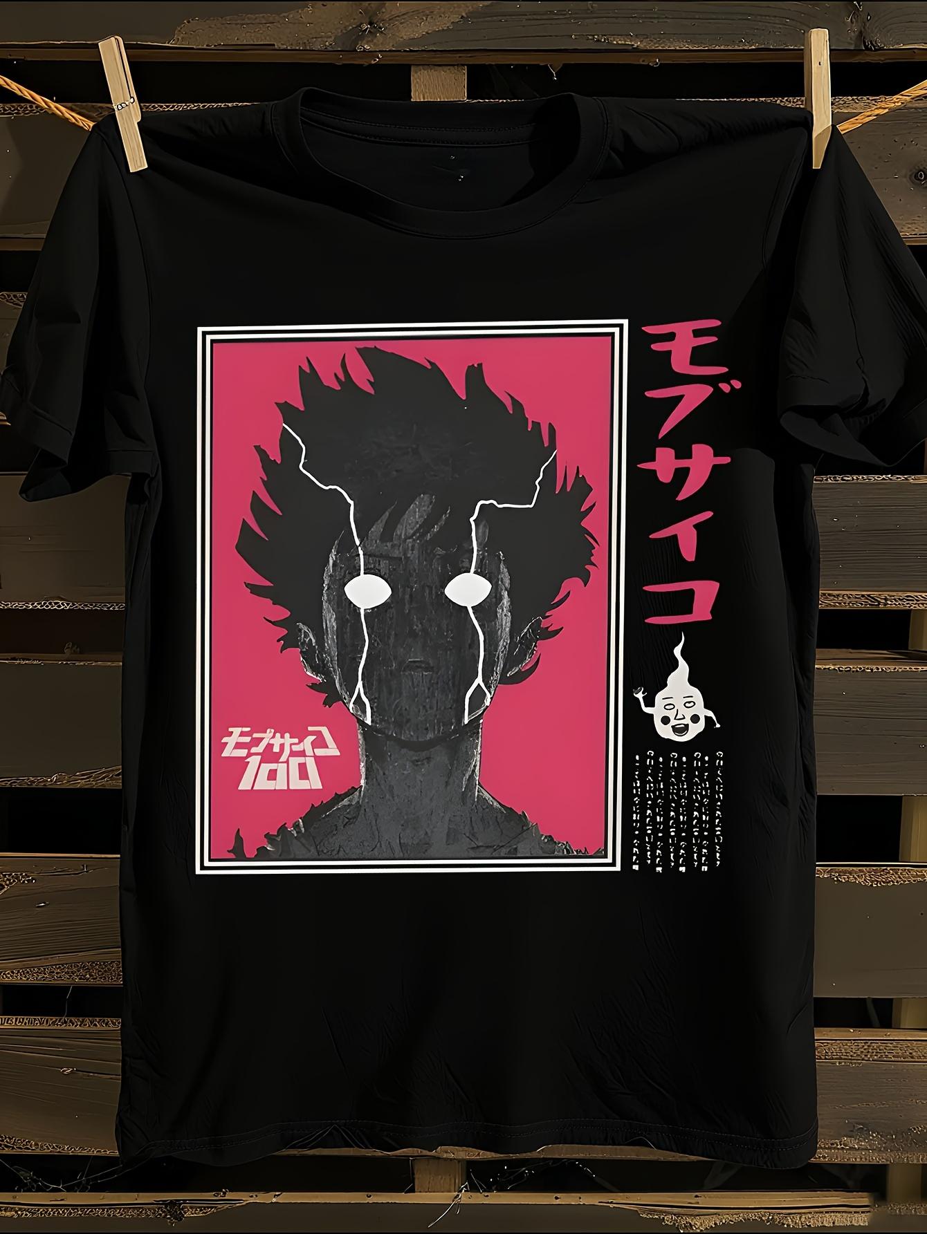 POMEL 100% Anime Tshirt Anime Crewneck Tshirt XXXXL