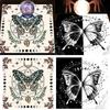 Tapestry Butterfly Moon Phases Tablecloth for Bedroom Decorative Background Cloth Picnic Blanket Tarot Tablecloth Home