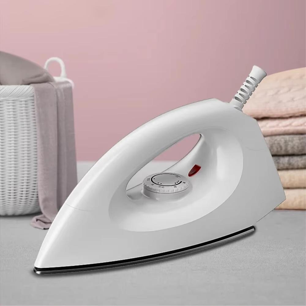 Electric Iron 1000W 5 Gear Adjustable Household Dry Ironing Without Water Iron Hot Drilling Heat Transfer for Home Travel