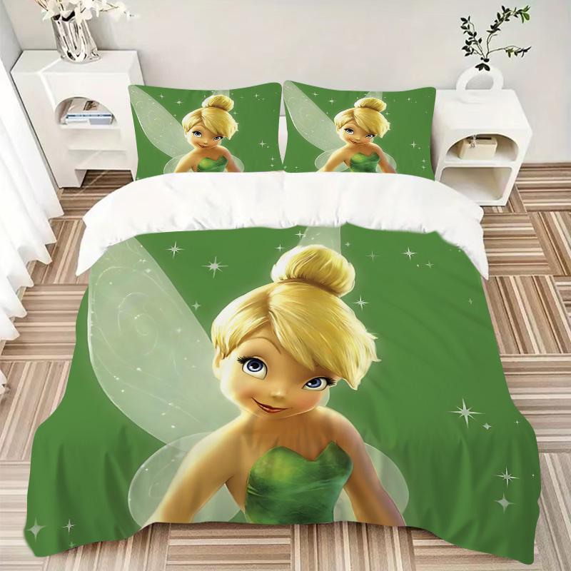 Fairy Green Dress Print 3Pcs Bedding Setduvet Cover With 2 Bedropillowcase Home Birthday Gift
