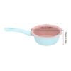 Casserole Polyvalente Avec Couvercle Transparent Panier Vapeur Poignées Résistantes à la Chaleur Revêtement Antiadhésif Casserole Pour Cuisson Sauce Casserole à Lait Pour Aliments Sains