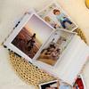 100 Pockets Photo Album 4x6 Photos Linen Cover Slip-in Picture Albums DIY Writable Small Scrapbook Album Children Growth