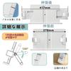 LIKENNY Book Reading Angle with Extendable Transparent Made of Virgin for Desktop Gift Stand, Rest, 180° Adjustment, Foldable, A4/A6 Compatible,