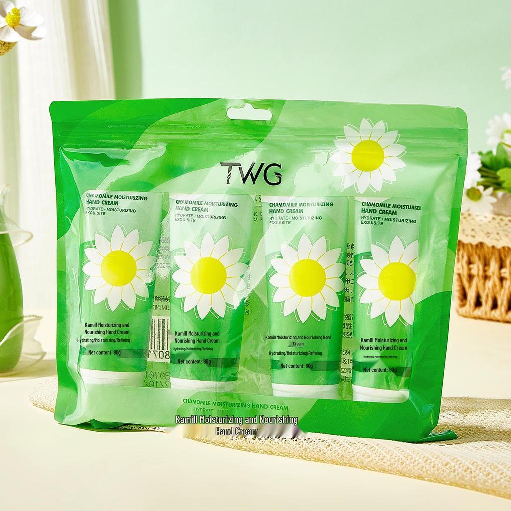 TWG Kamillen Feuchtigkeitsspendende Handcreme - Perfekt für Herbst- und Winterkosmetik