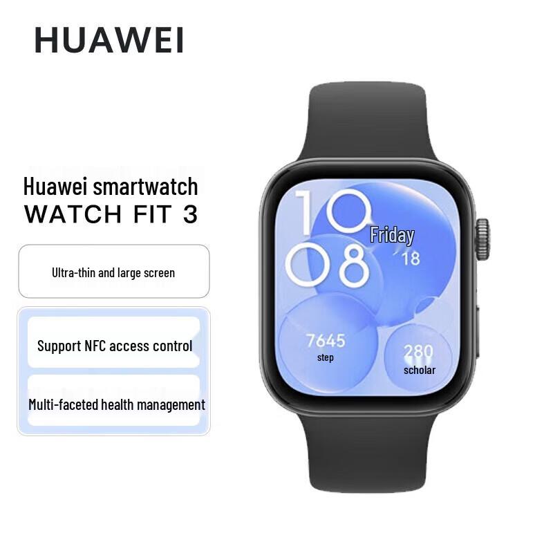 

HUAWEI WATCH FIT 3 Smartwatch (CN version)