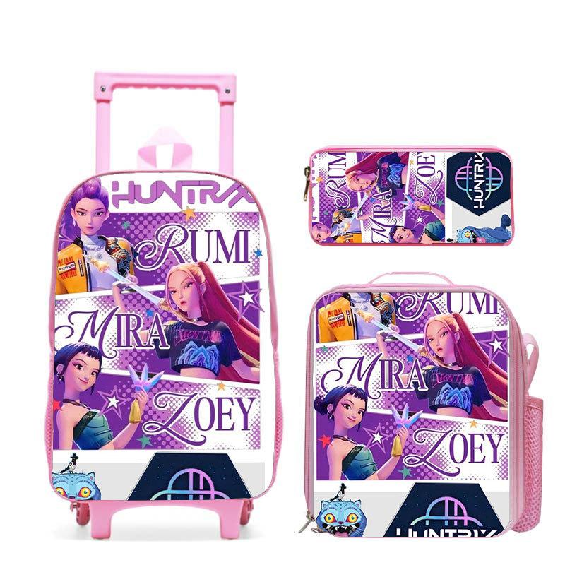 Kpop Witch Hunter Girl Group Schoolbag High Definition Printing Casual Crossing Border Lightweight Tie Rod Backpack One Piece Hair