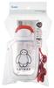 Skater Water Bottle with Disney Baymax 25 Kids' Straw, 530ml, One-Push Operation, (PDSH6DX)