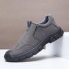 New Men's Shoes, Elderly Casual Dad Shoes, Spring and Summer Breathable One-pedal Work Labor Insurance Shoes, Men