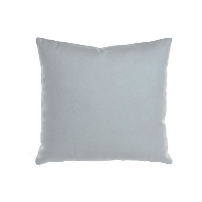 Coussin - Méditerranéen - Rayures Bleu Blanc - 45 x 15 x 45 cm - Déhoussable - Polyester