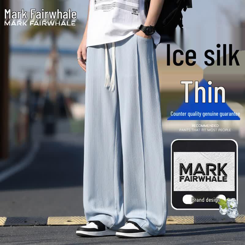 

Mark Fairwhale Men s Summer Lightweight Straight-Leg Casual Pants M