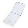 Compact LED Travel Makeup Mirror 2 Sided Magnification Rechargable Portable Handheld Small Lighted Cosmetic Mirror