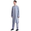 Men's Plus Size Ethnic Round Neck Robe Set - Middle Eastern and Southeast Asian Style