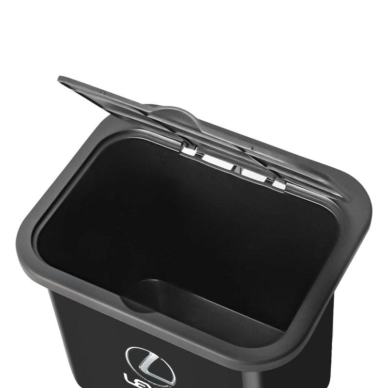 Car Hanging Trash Bin Seat Back Storage Box Phone Holder Hook For Lexus CT ES LS GS IS HS LF-30 NX RX UX GX LX LM LC RC RCF SC