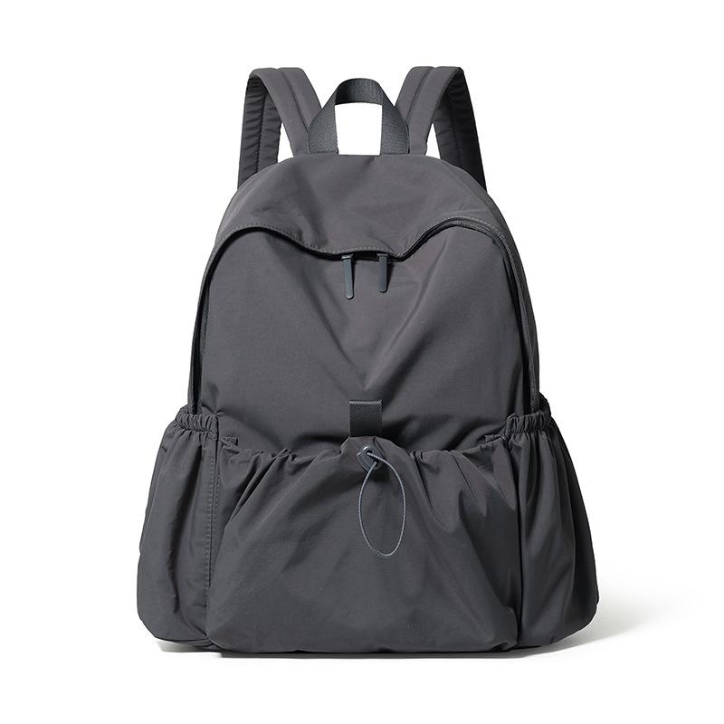 Men Women Backpack Nylon Lightweight Large Capacity Travel Backpack Student Schoolbag