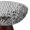 Fruit Bowl Snack Candy Tray Plastic Serving Tray for Snacks Nuts Candy Dried Fruit Plate Elegant Home Decor for Living Room Party Gifting