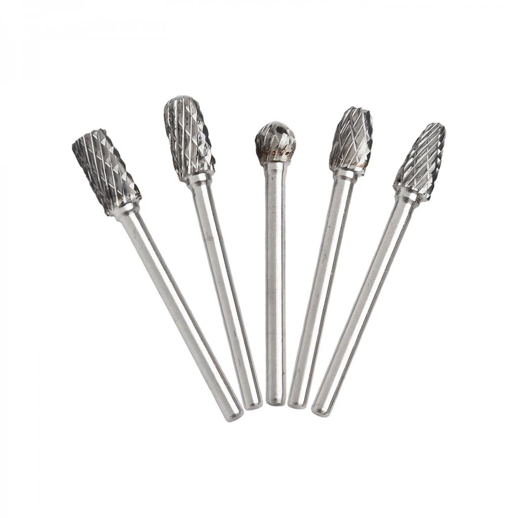 Long Lasting Carbide Steel DoubleCut Grinding Heads Set 10 Piece DIY Tool Kit