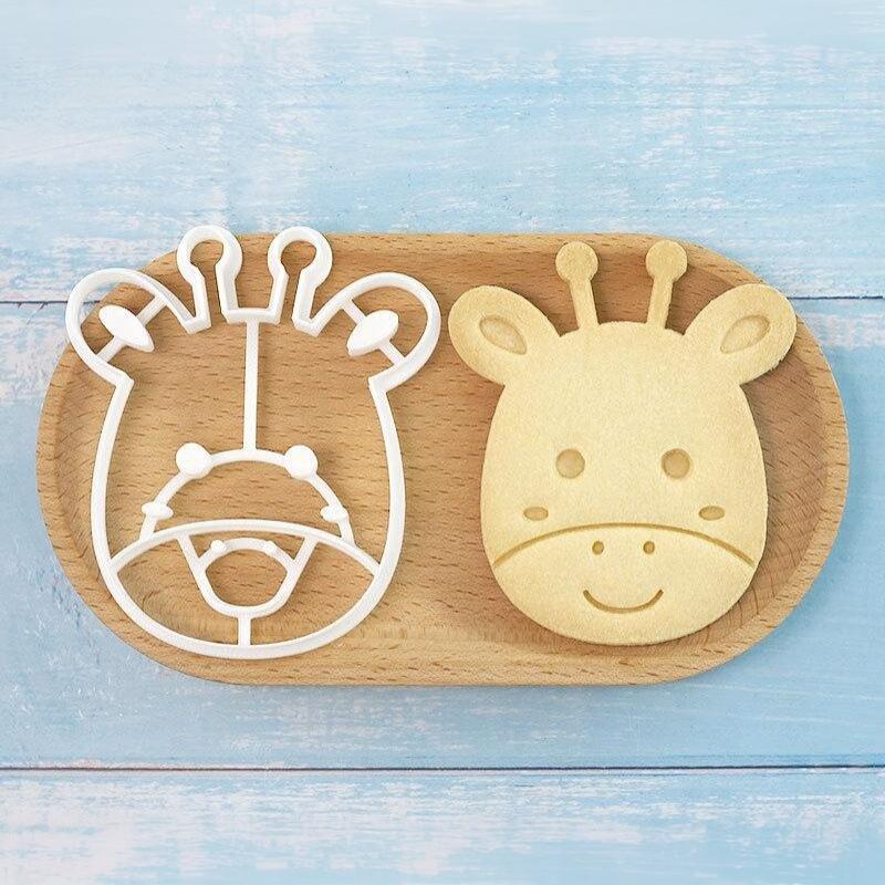 Animal Cookie Cutters Set 1 Pcs 3D Animal Shapes Food Safe Baking Molds for Festival Party DIY Cookie Baking Gifts